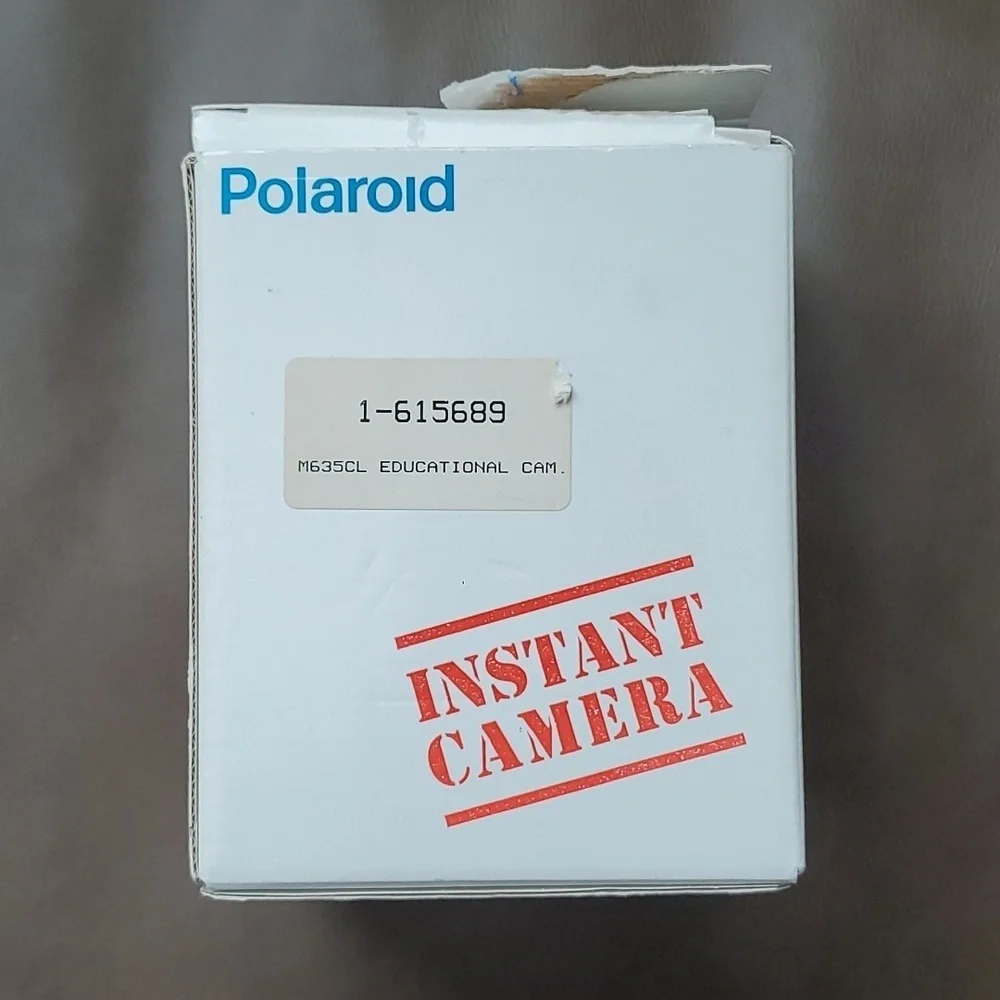 Polaroid Instant Camera Supercolor 635CL with Box (Untested)